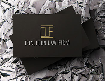 Chalfoun Law Firm Logo, Multiframes project