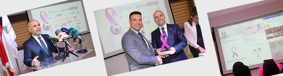 Multiframes Supporting the Breast Cancer Awareness Campaign